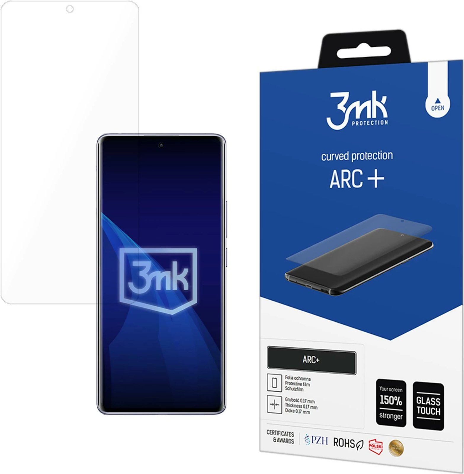 Folje mbrojtëse 3mk ARC+ për Xiaomi Redmi Note 14 Pro 4G