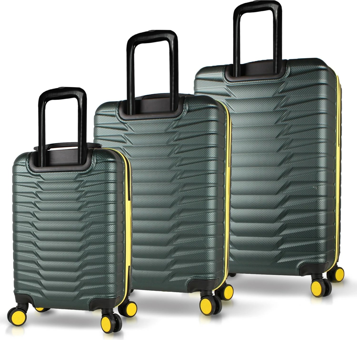 Set valixhesh (3 copë), Zoozie Bags, 5615, ngjyrë kaki