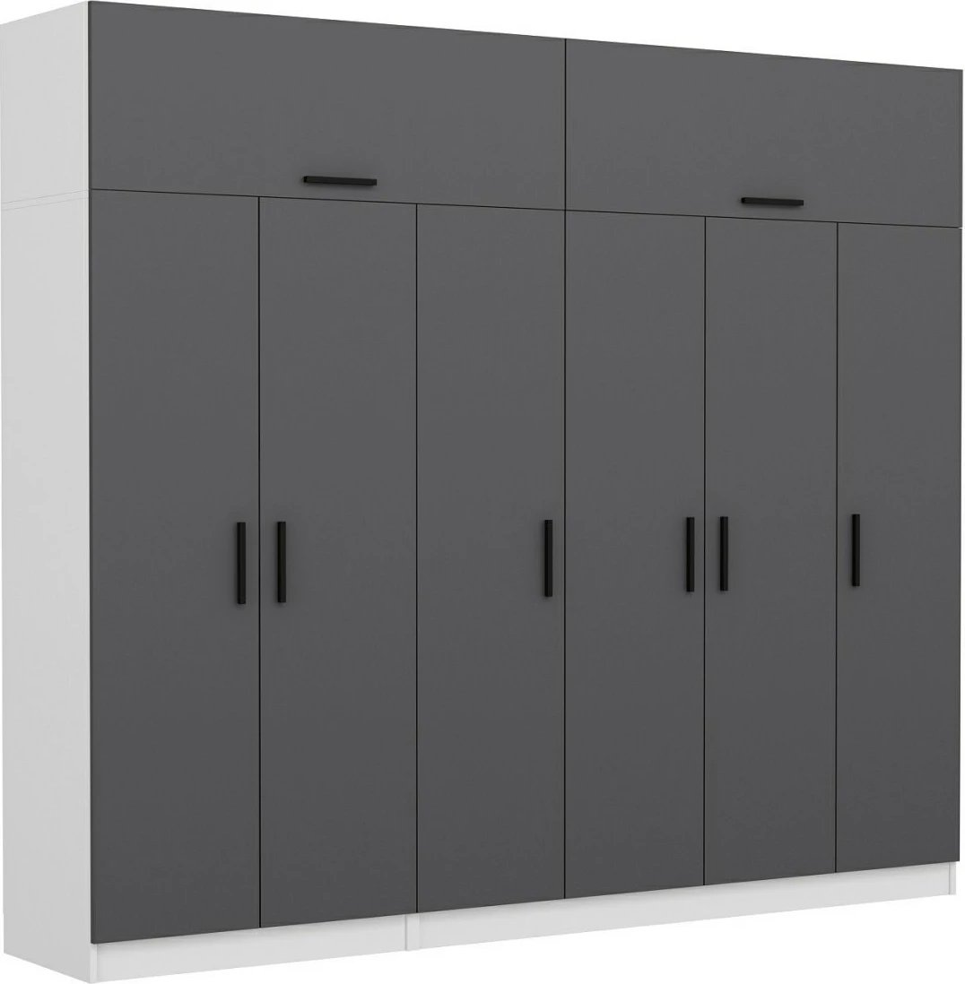 Dollap Skye Decor, ngjyrë antracit, Kale - 5239