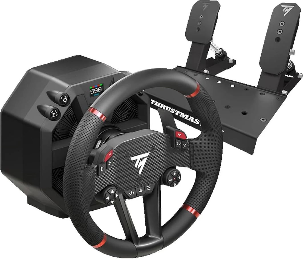 Timon lojërash me pedale, Thrustmaster, T598 4160853, set, zi