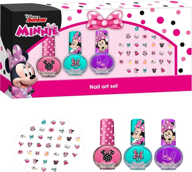 Set për art thonjsh Disney Minnie