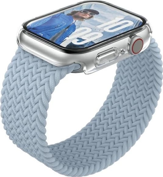 Mbrojtës trupit dhe ekranit PanzerGlass Snappie për Apple Watch 10, 46mm, transparent