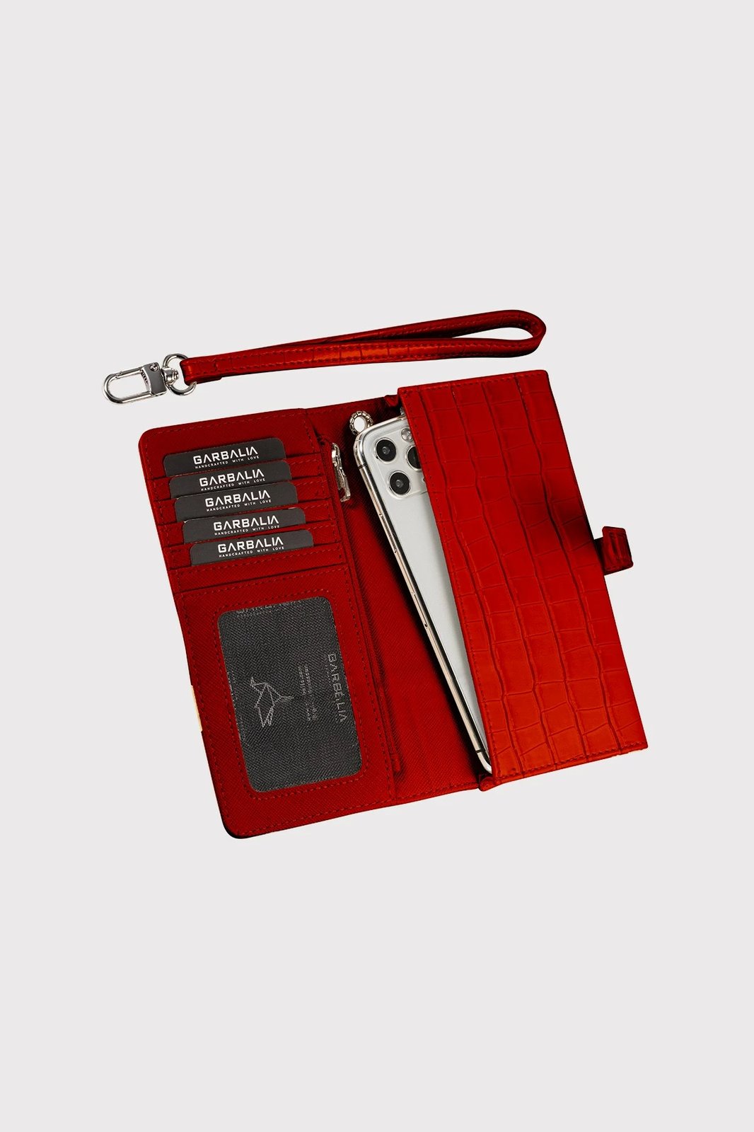 Portofol për gra Zoozie Bags, Astana - Croco Tan