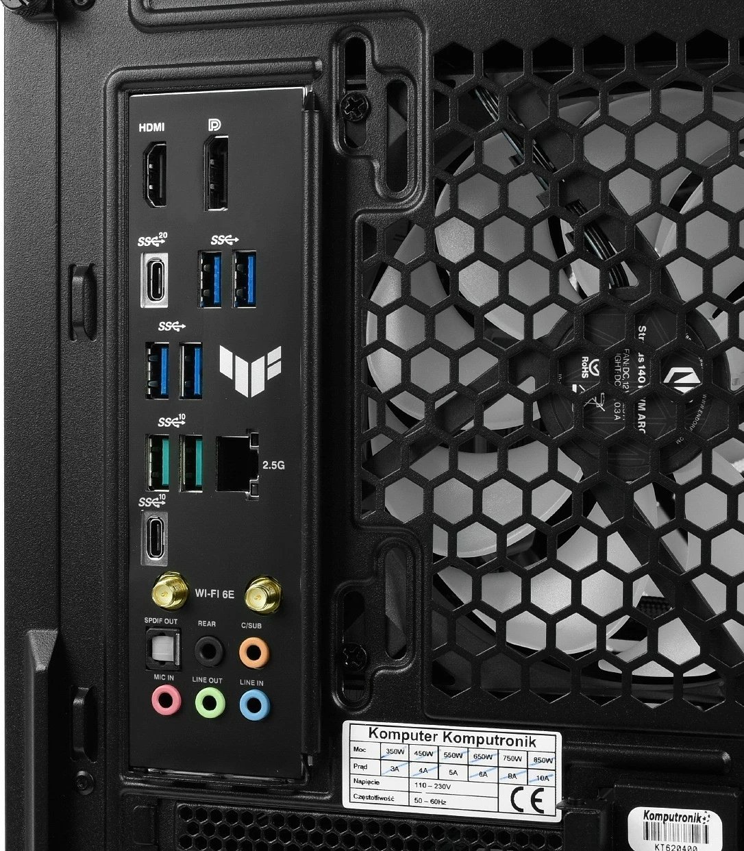 Komputronik Ultimate X714 i7 RTX 4070 Super 64GB 4TB+8TB W11 Pro e zezë