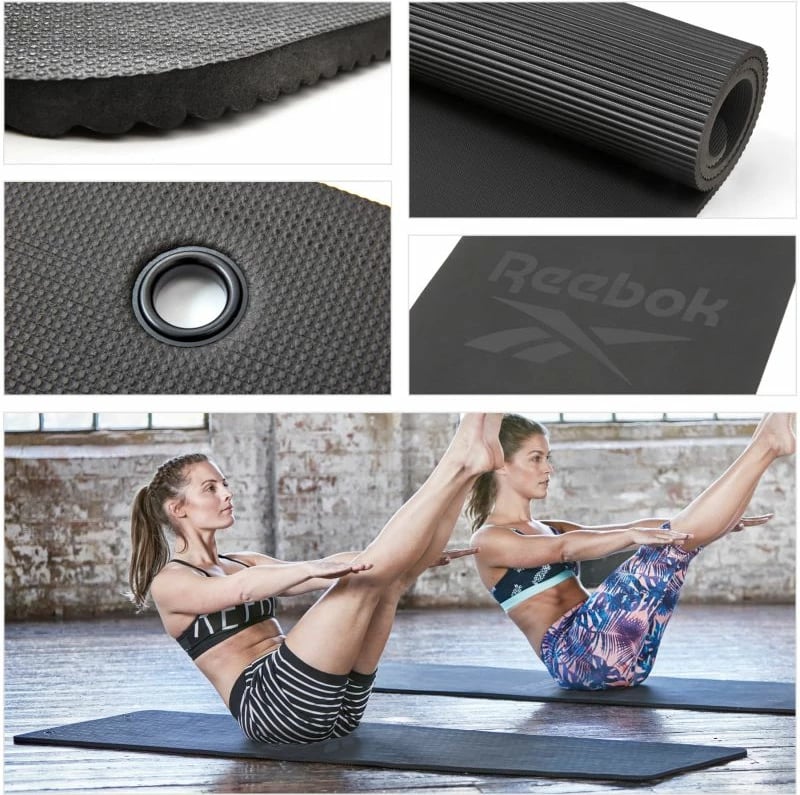 Tapet për Pilates Reebok, të zeza
