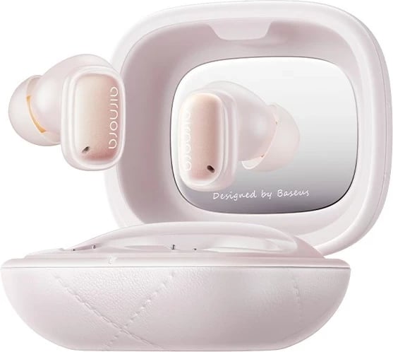Kufje Baseus AirNora 3, True Wireless Stereo (TWS), Bluetooth, Rozë Kufje Baseus AirNora 3, True Wireless Stereo (TWS), Bluetooth, Rozë