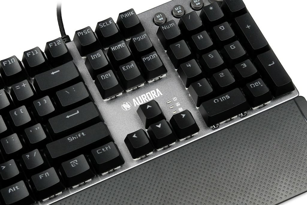 Tastierë mekanike gaming iBOX Aurora K-3 me ndriçim RGB, e zezë Tastierë mekanike gaming iBOX Aurora K-3 me ndriçim RGB, e zezë