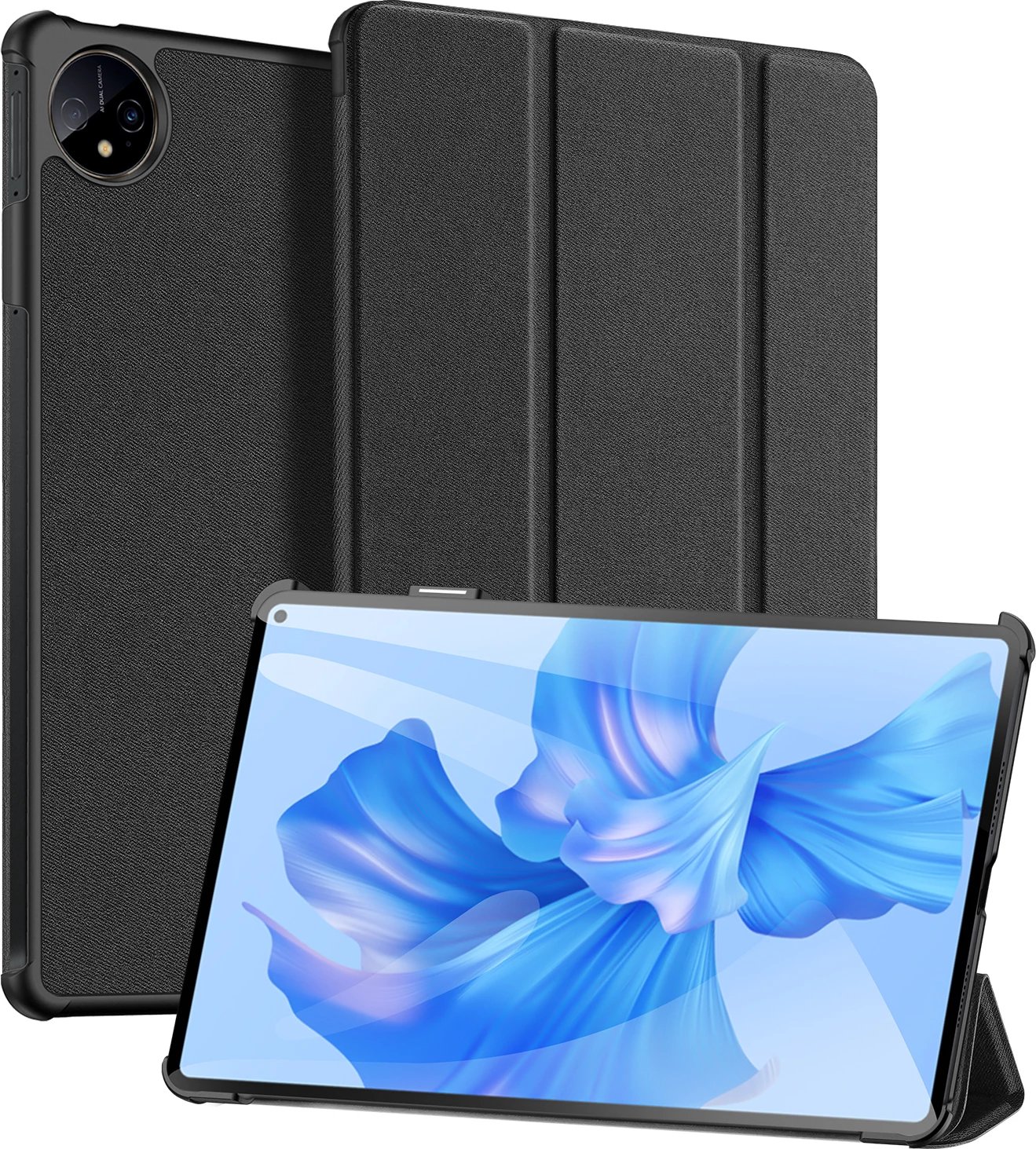 Mbështjellës tablet Dux Ducis Domo për Huawei MatePad Pro 11'' (2022), me qëndrim, i zi