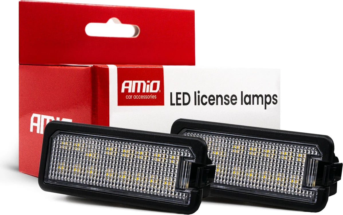 AMIO LED license plate lamps CLP12 MAN, SEAT, VW 04554