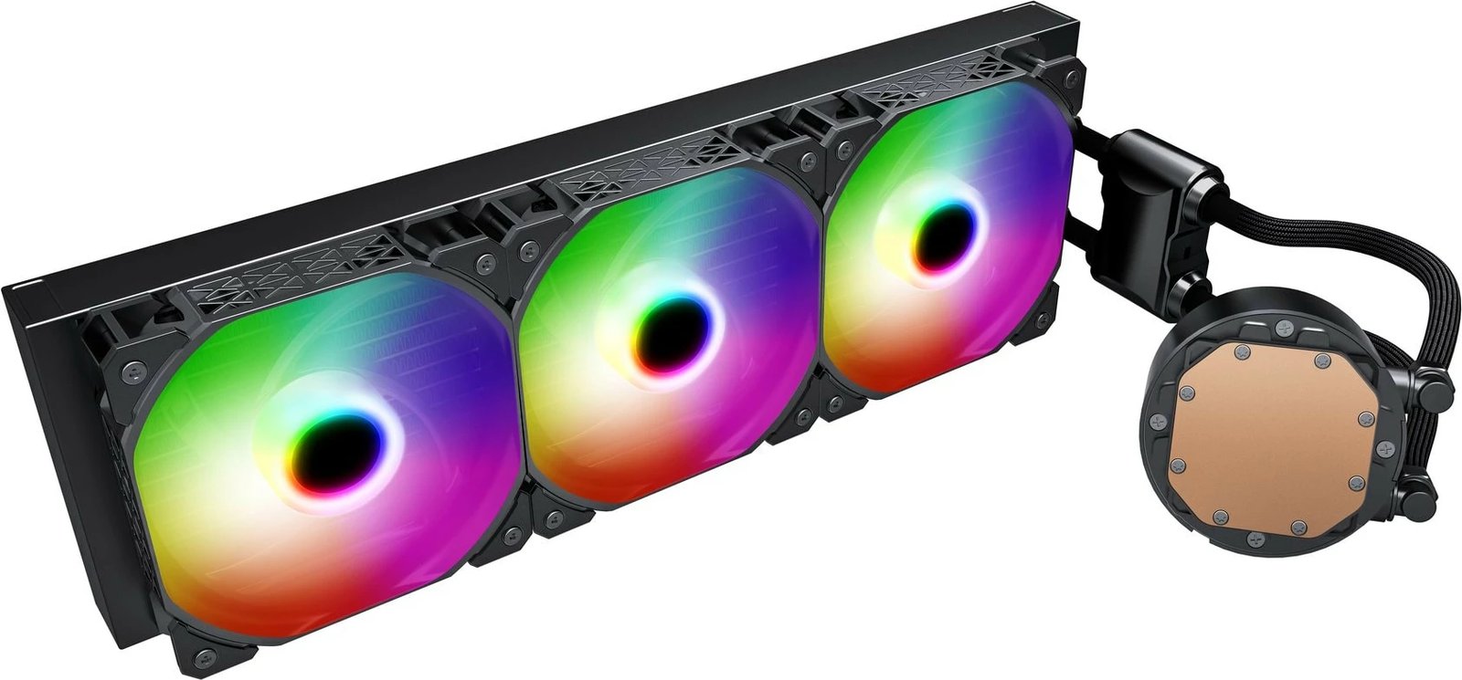 Ventilator Ftohës Me Ujë Për Kompjuter SAMA CY360mm black (Zezë)