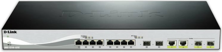 Switch D-Link DXS-1210-12TC/E, 12 porta, 4x SFP+, 10G, i zi