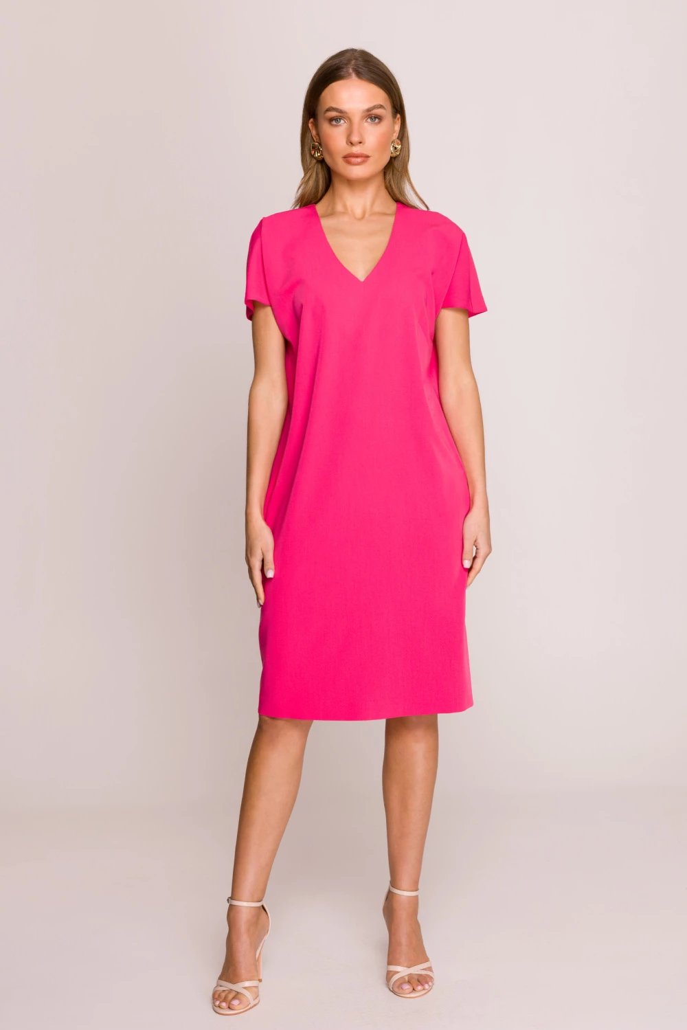 Fustan Stylove 209141, rozë