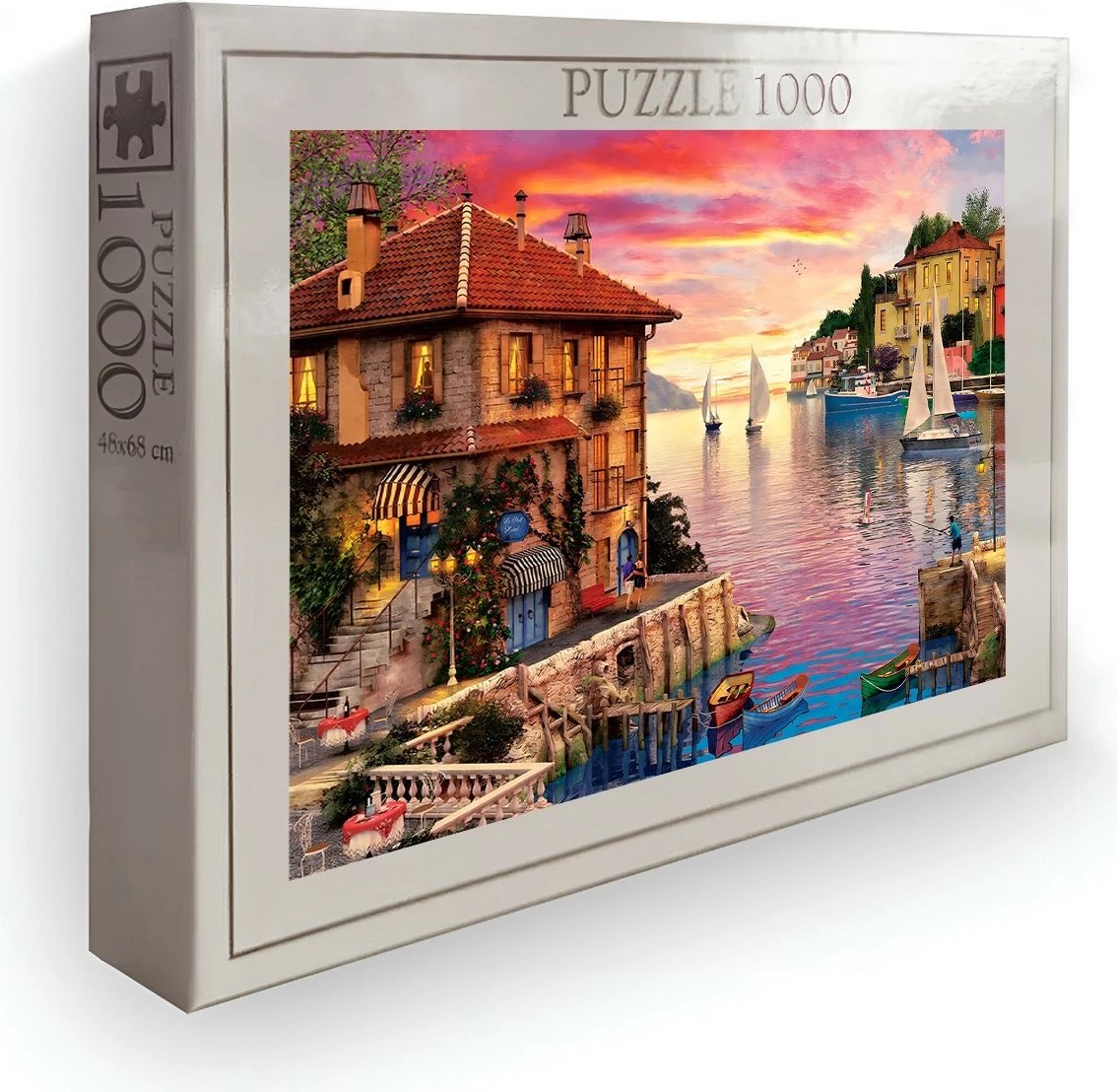 Puzzle 1000 copë, Evila Originals, shumëngjyrësh, PZL_052_1000