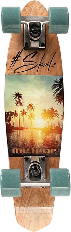 Skateboard Meteor unisex, shumëngjyrësh