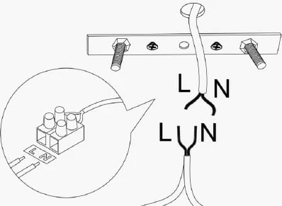 Llambadar Opviq, Valiz - 4721, ngjyrë e zezë, e bardhë, krem, kafe