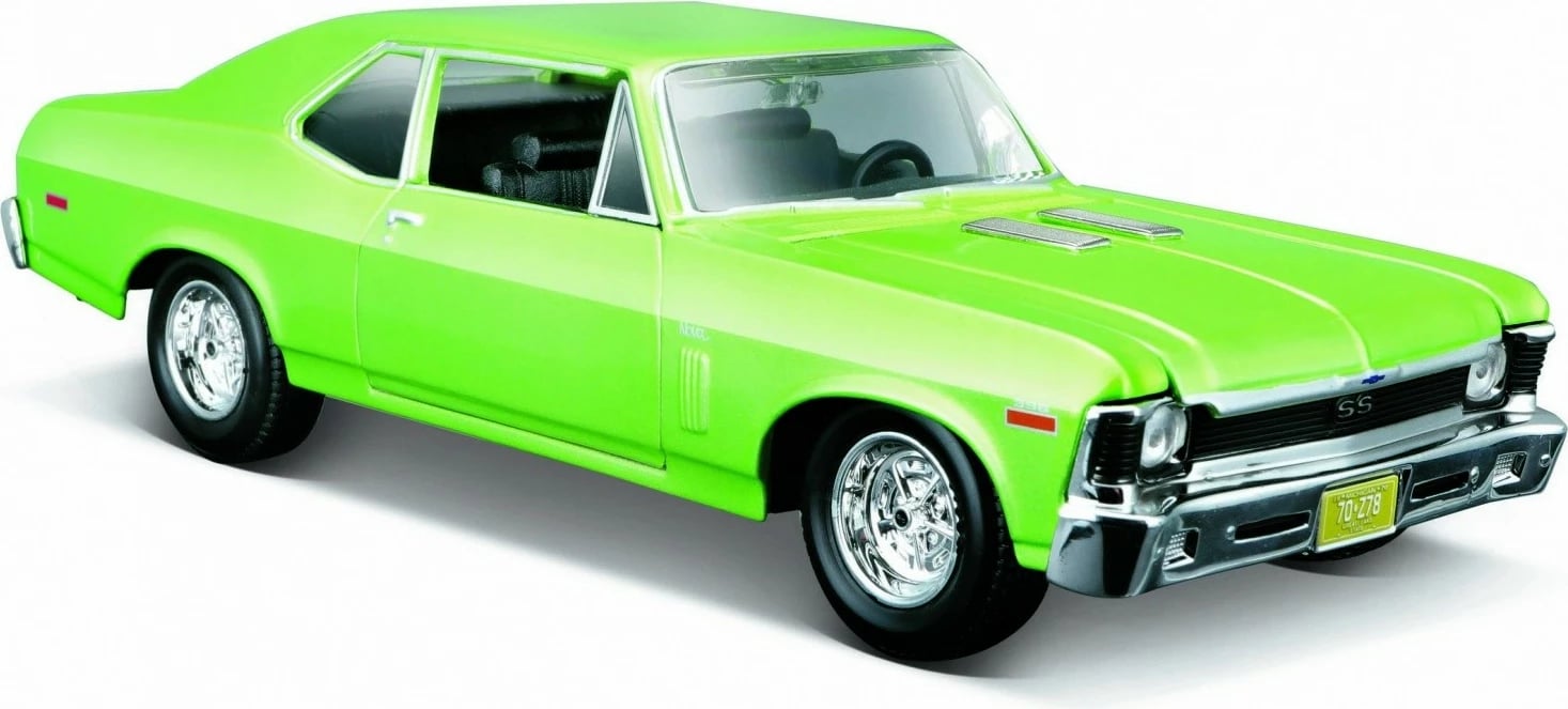Model makine Maisto Chevrolet Nova SS 1970, 1:24, e gjelbër