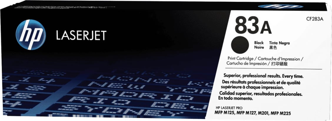 Toner HP 83A CF283A rendiment 1500 faqe standard i zi
