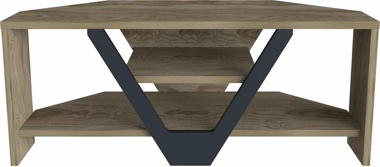 Komodë TV Hanah Home, Karin, ngjyrë arre, e zezë