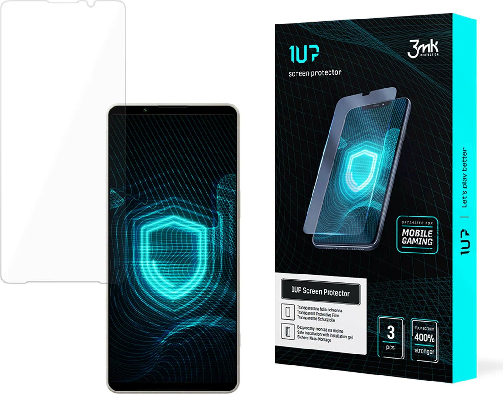 Foli mbrojtëse 3mk 1UP për Sony Xperia 1 VI, për celular
