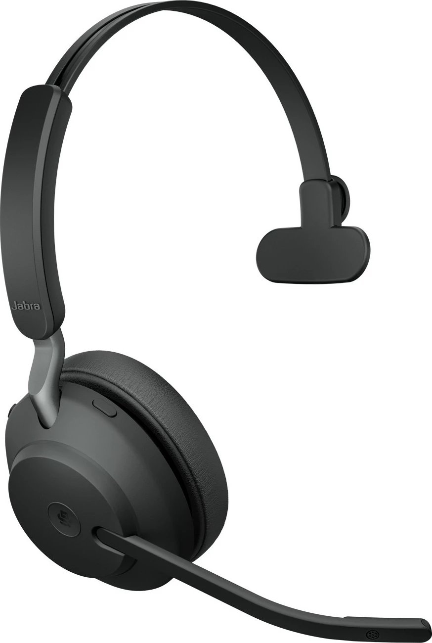 Kufje Jabra Evolve2 65 USB-C Black MS Mono, Wireless, Office/Call center, 20 - 20000 Hz, 99.2 g, Headset, Black