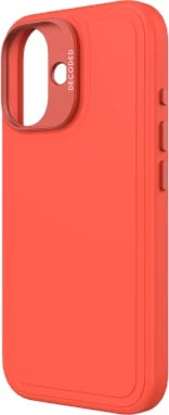 Mbështjellës Decoded AntiMicrobial Silicone Stacks me MagSafe për iPhone 16, Portokalli