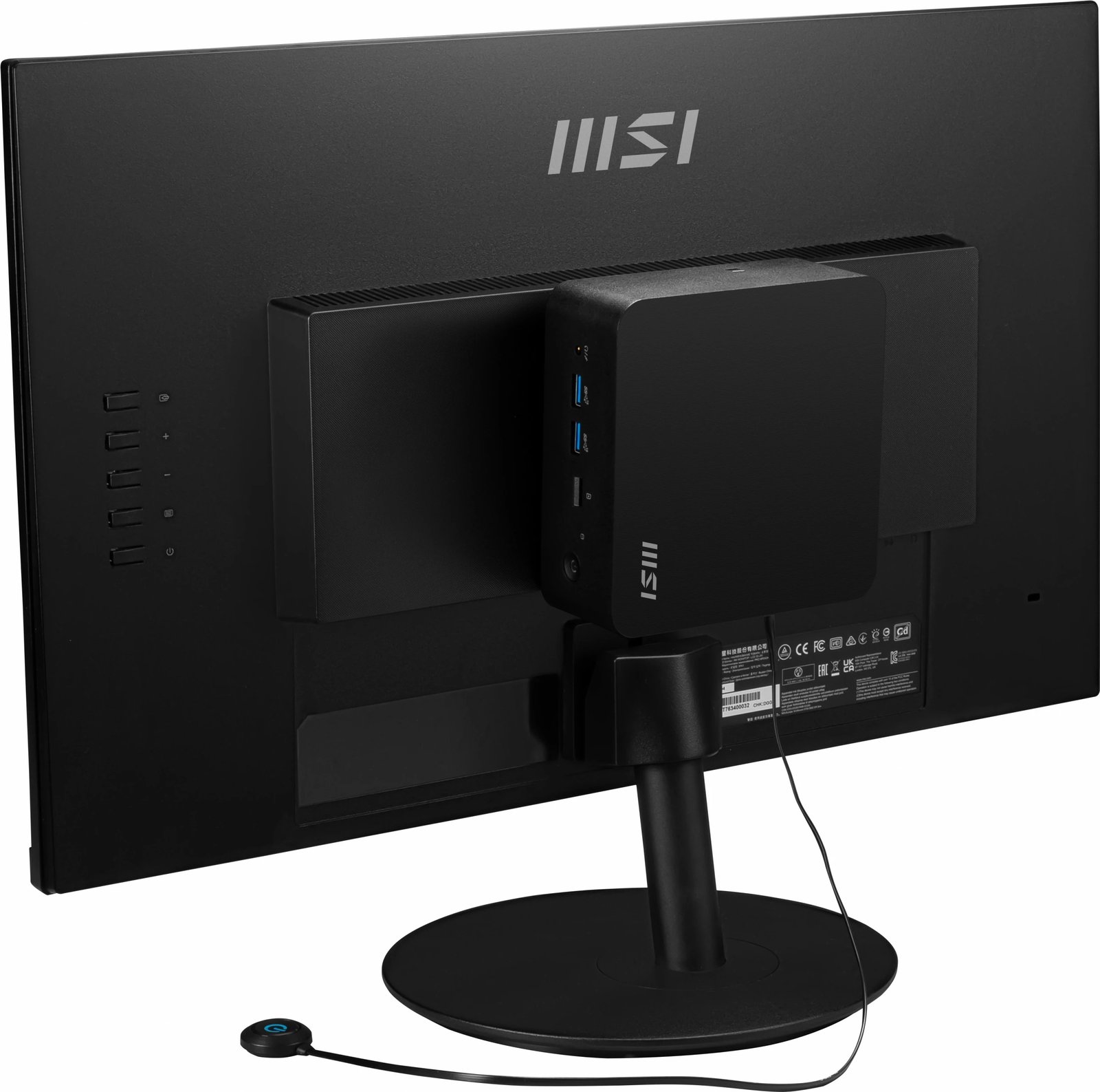 Mini PC MSI Cubi NUC 1MG-022XDE, Intel Core 5, 8 GB, 512 GB, e zezë