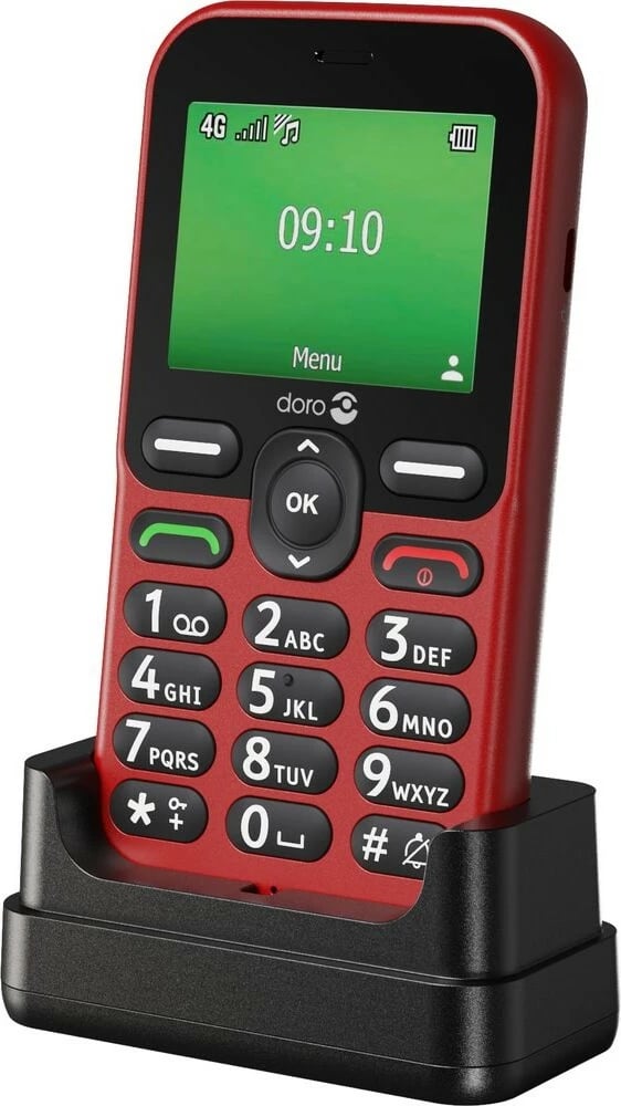 Celular Doro Leva E10 LTE, i kuq