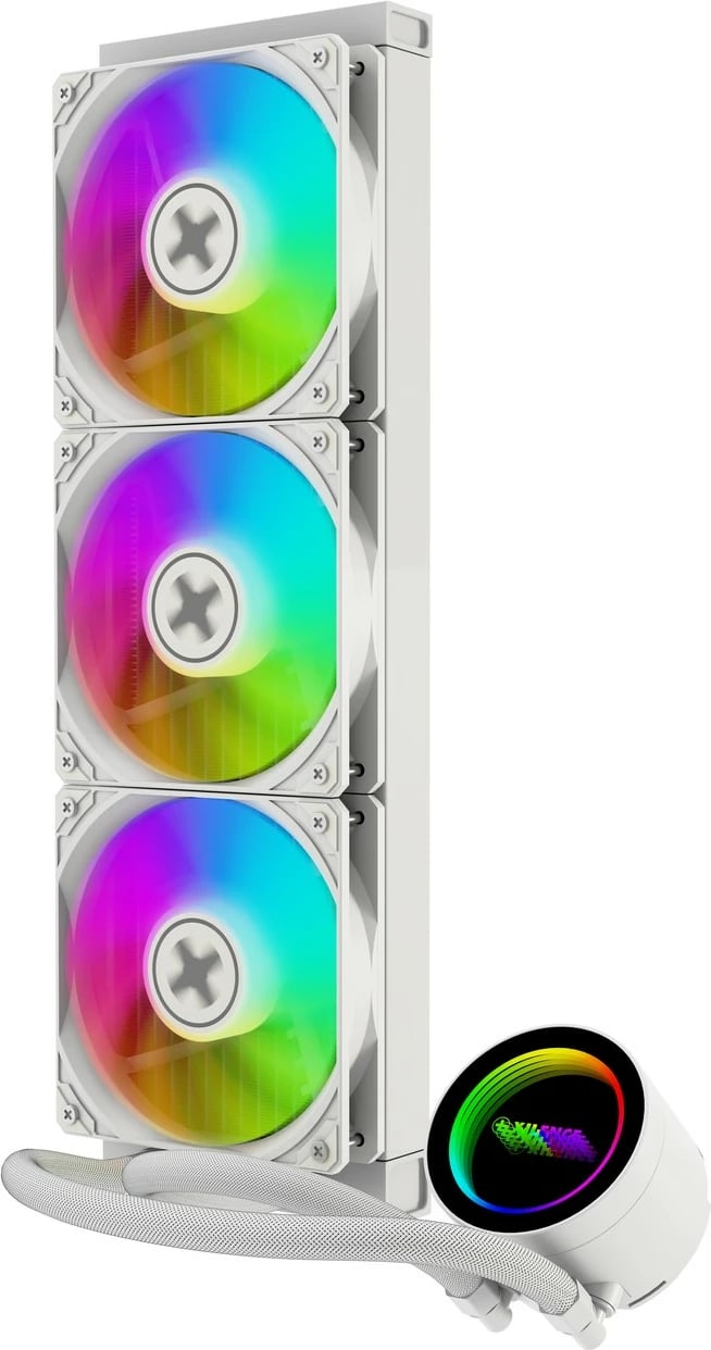 Ftohës me ujë Xilence LiQuRizer LQ360G.W.ARGB, 360mm, i bardhë, ARGB