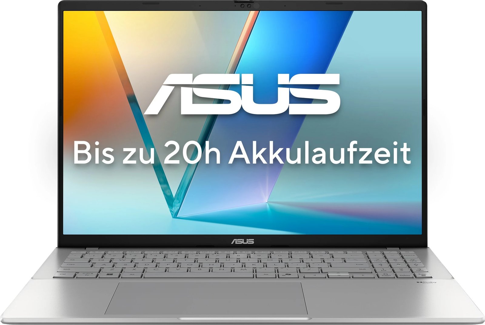 Kompjuter portativ ASUS Vivobook S 16 S3607CA-SH115W, 1TB, 16 inç, argjendtë