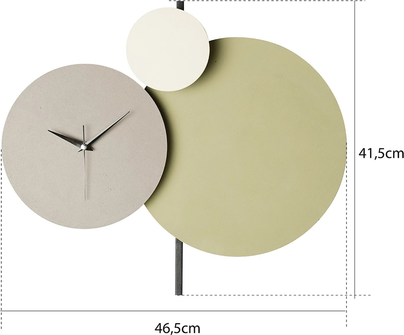 Orë muri dekorative metalike Wallity, Pavimento, e gjelbër