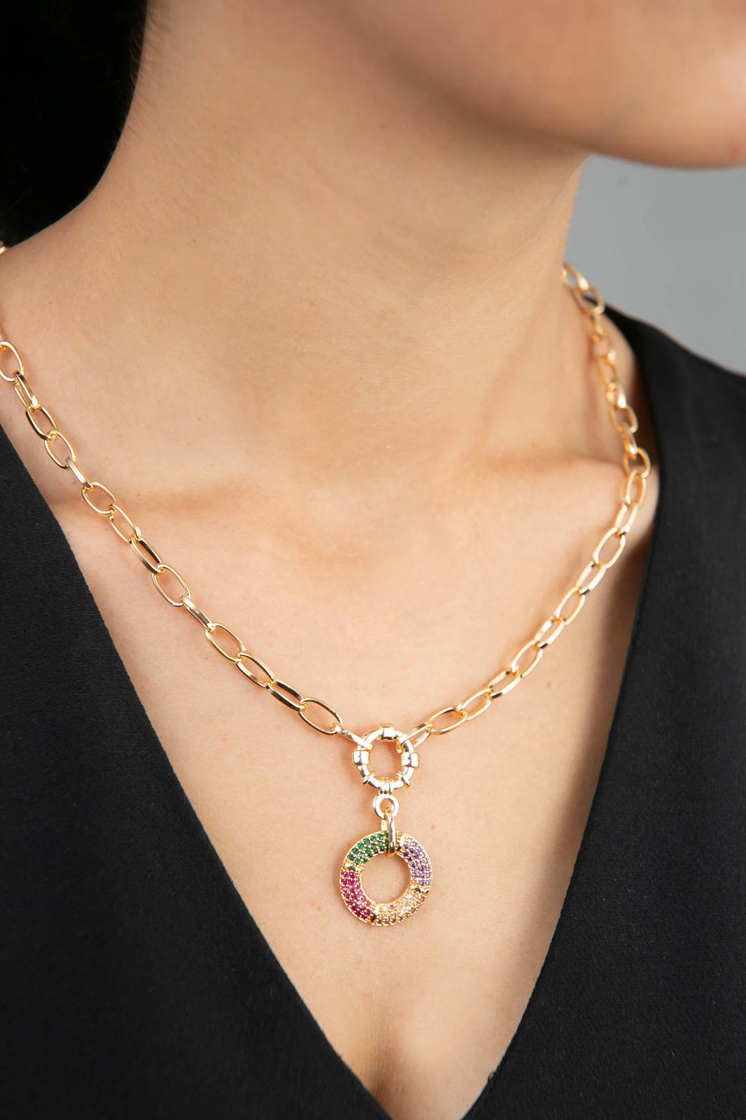 Varëse metalike Elika, ngjyrë ari, CK9376