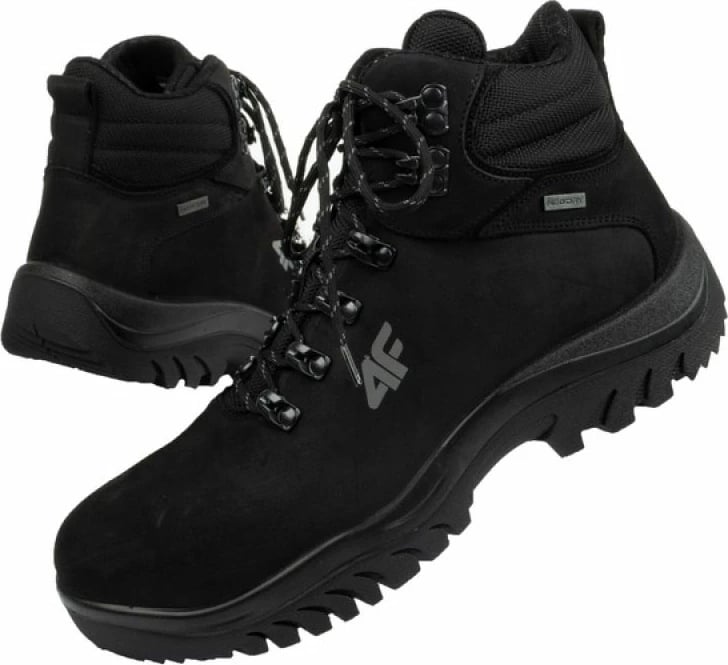 Këpucë për meshkuj 4f, të zeza