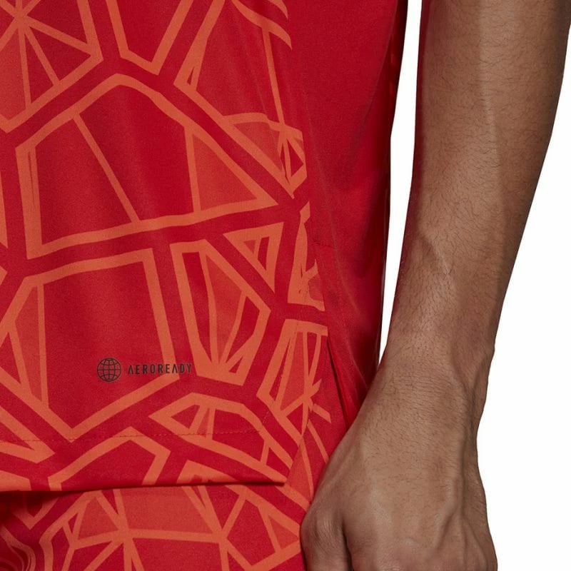 Fanellë për portier adidas, e kuqe