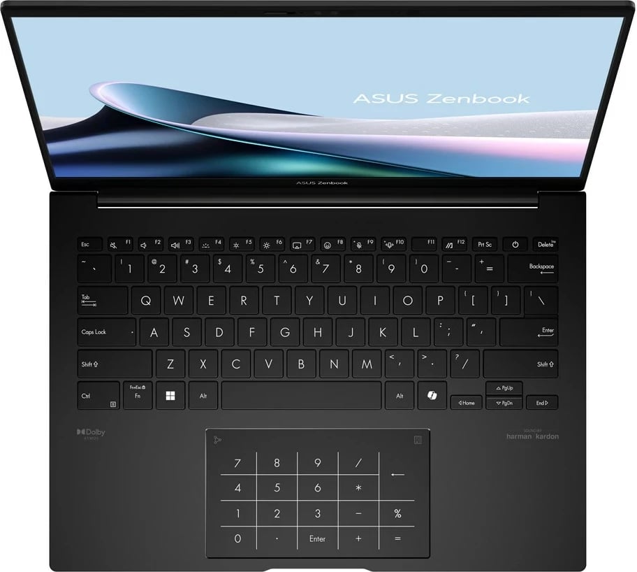 Laptop ASUS Zenbook 14 OLED UM3406HA-WS74T, AMD Ryzen 7, 16 GB RAM, 512 GB SSD, Touchscreen, E zezë