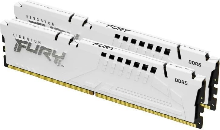 RAM Memorje Kingston FURY Beast KF560C30BWEK2-32 32GB (2x16GB) DDR5 6000MHz CL30 EXPO e bardhë
