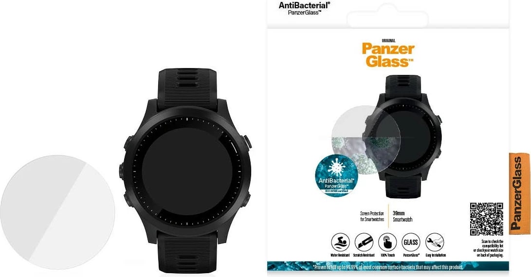 Mbrojtës xhami PanzerGlass për Smartwatch Garmin Forerunner 945, 39mm