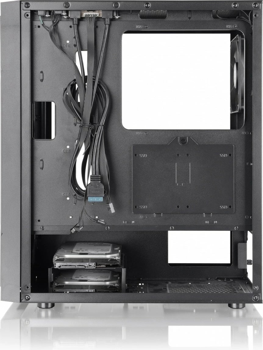 Kasë Thermaltake Versa XM1, Midi Tower, ATX/Micro ATX/Mini ITX, e zezë
