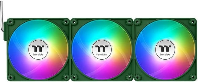 Ventilator kasë Thermaltake CT140 EX ARGB Sync 140mm 3 copë Racing Green