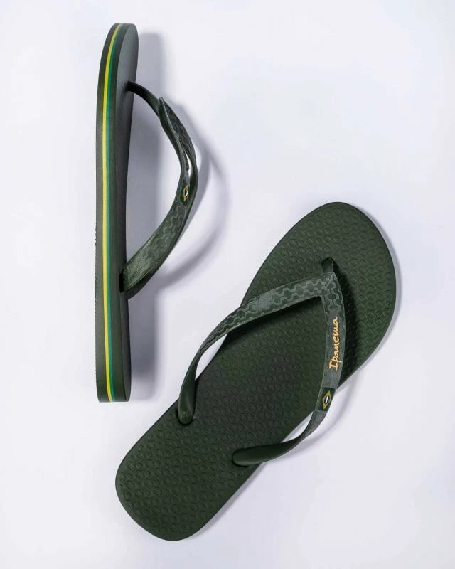Flip-flops për meshkuj Ipanema, të gjelbra