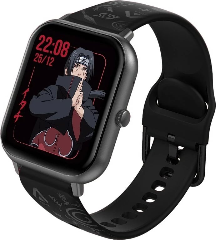 Smartwatch abyx Fit Touch 3 Itachi Uchiwa, 1.83", IP67, Bluetooth 5.1, zi