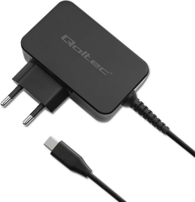 Karikues muri Qoltec GaN Power Pro 45W, 1x USB-C, i zi
