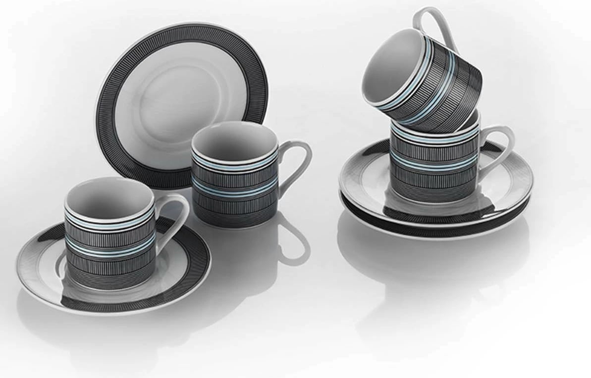 Set filxhanash kafeje (8 copë), Hermia Concept, RU08KT42012358