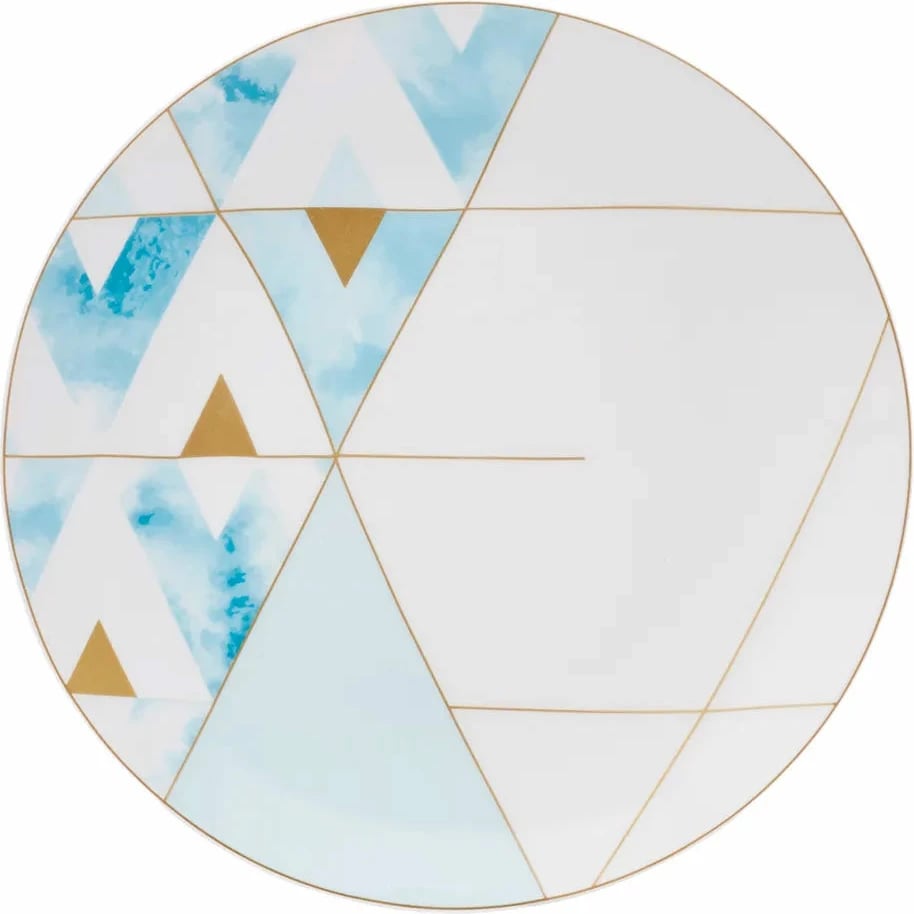 Set enësh për drekë (24 copë), Hermia Concept, aqua