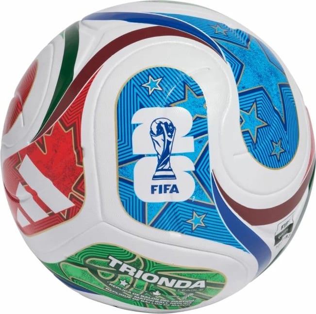 Top futbolli adidas për të gjithë, e bardhë