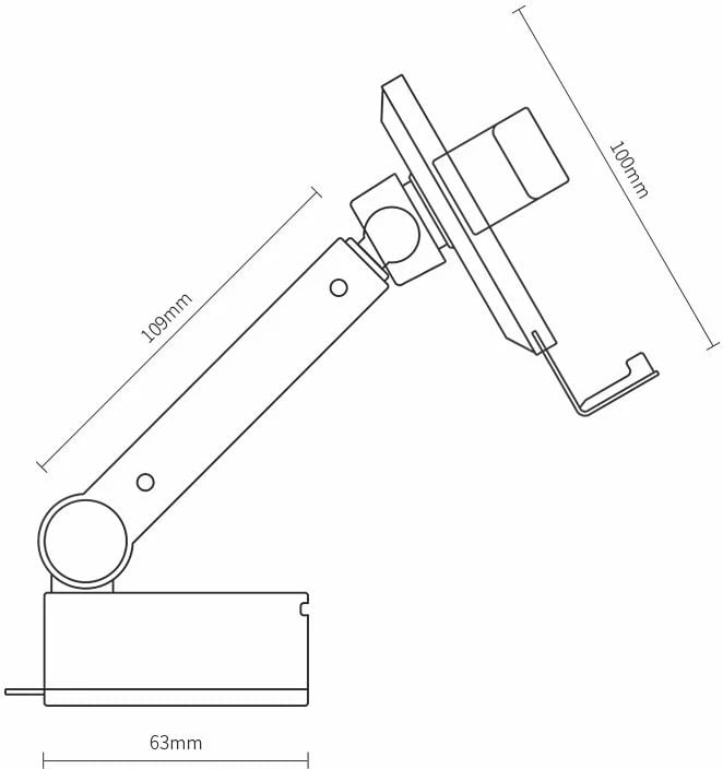 Mbajtës gravitacional Baseus SUYL-JY01 për xham ose panel, i zi