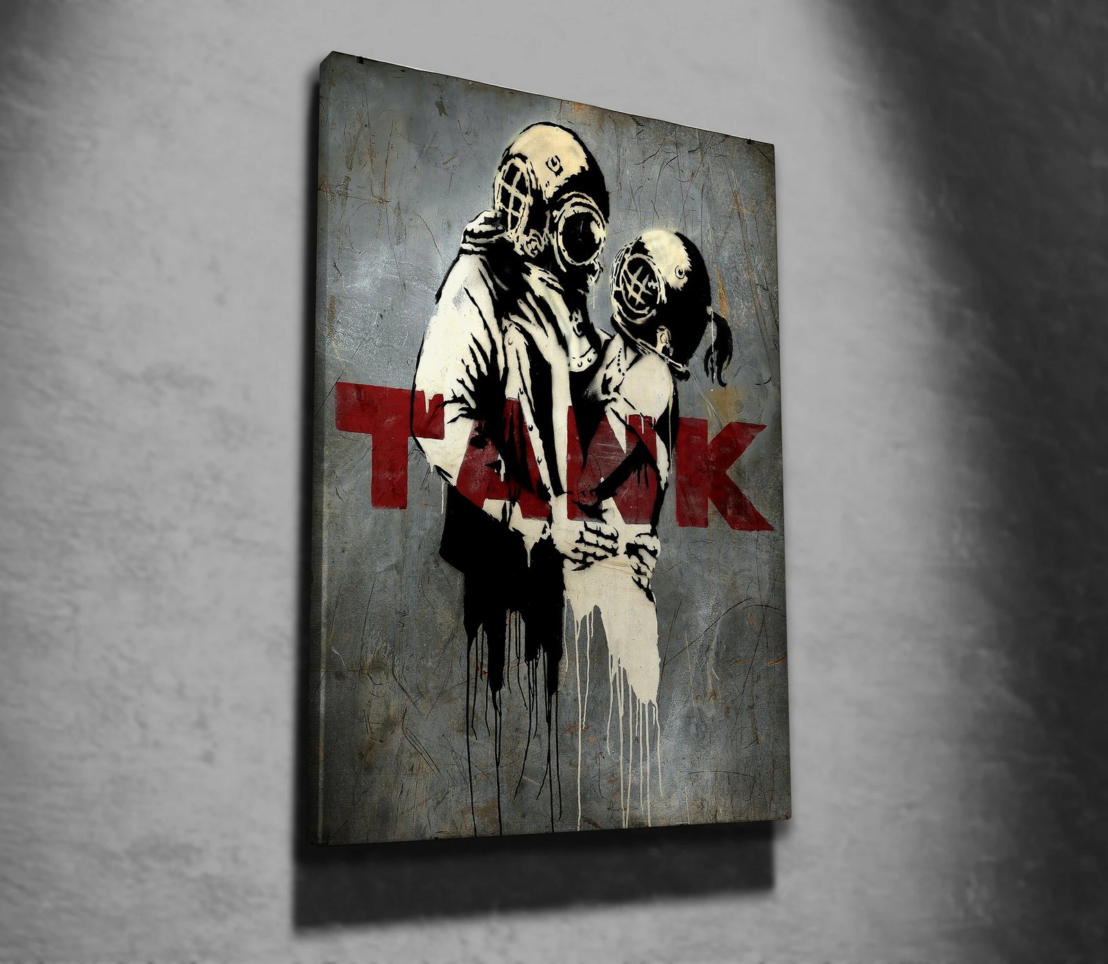 Pikturë dekorative në kanavacë Wallity, WY11, shumëngjyrëshe, 70x100cm