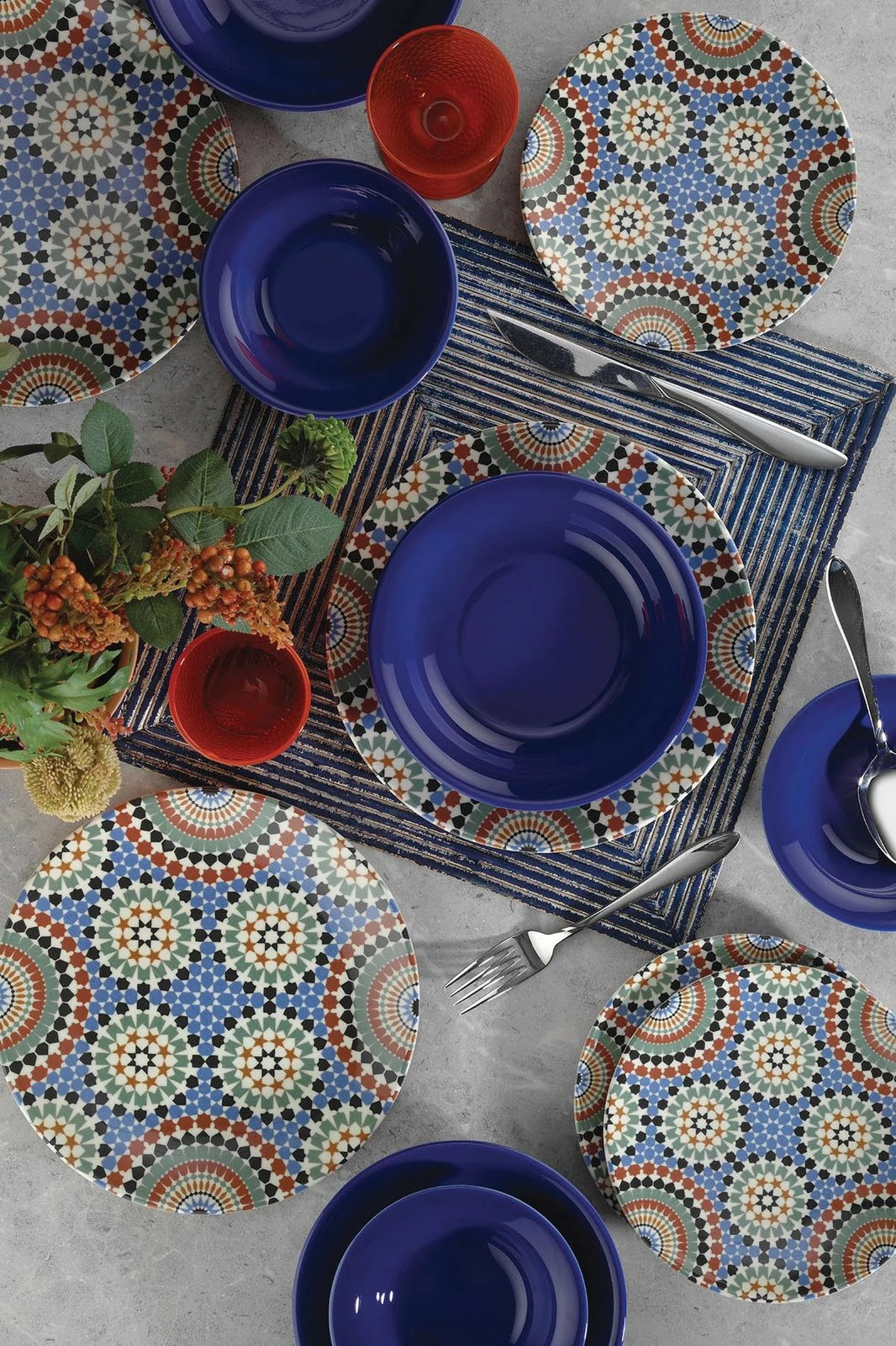 Set darke 24 pjesësh Hermia Concept, NCHR24Y2A880154