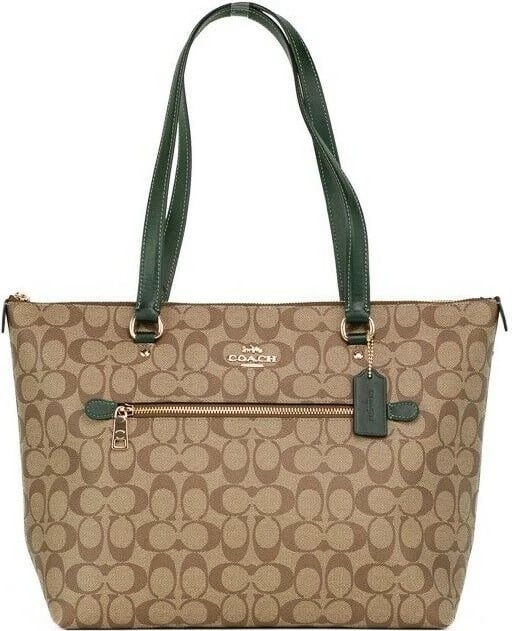 Çantë krahu për femra Coach, bezhë