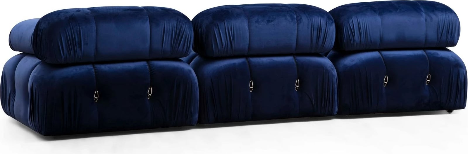 Karrige një vendëshe Bubble O1, kadife blu