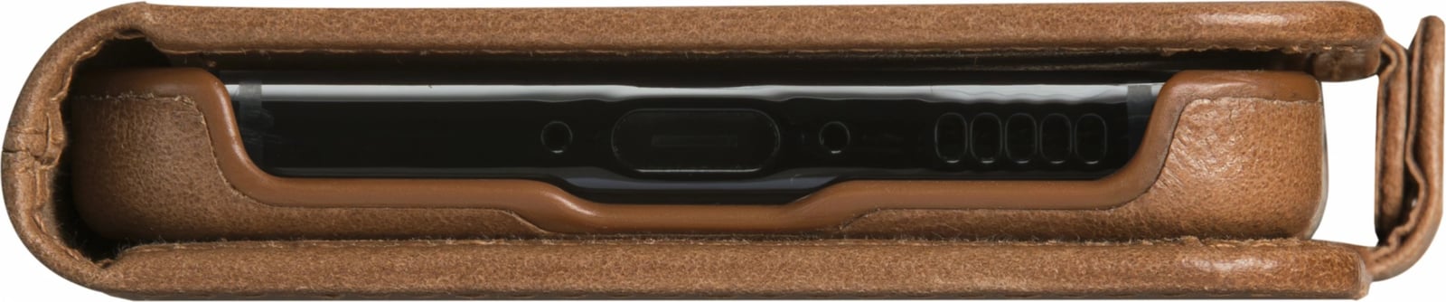 Mbështjellës dbramante1928 LYNGE për Galaxy S25, lëkurë, tan